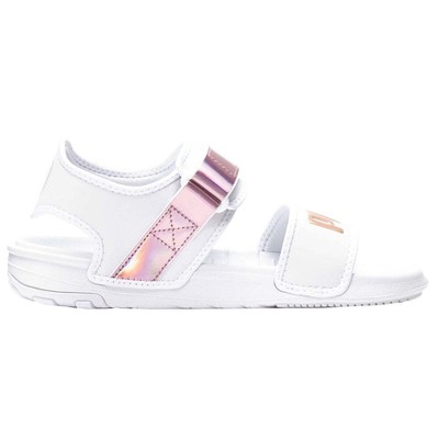 Белые повседневные сандалии Puma Softride Backstrap Youth Girls 384268-02