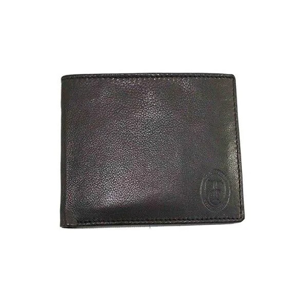 Мужской кошелек Trussardi Коричневый кожаный футляр для карточек Деньги с подарочной коробкой
