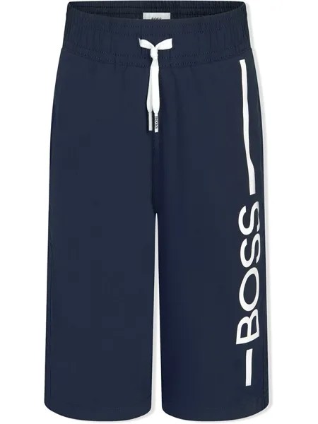 BOSS Kidswear спортивные брюки с логотипом