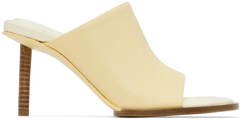 Мюли Off-White Le Raphia Les Mules Rond Carre Jacquemus