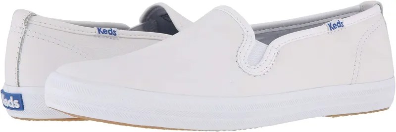 Кроссовки Champion Slip On Keds, белая кожа