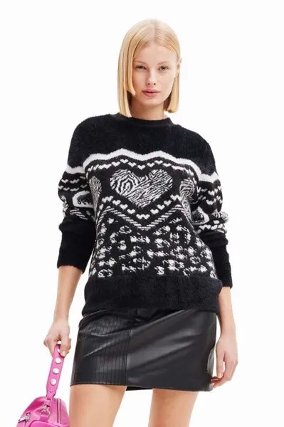 Свитер Desigual, черный