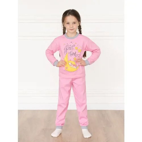 Пижама  Утенок, размер 122, розовый