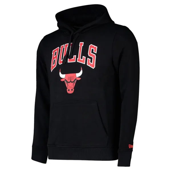Худи New Era Team Logo Po Chicago Bulls, черный