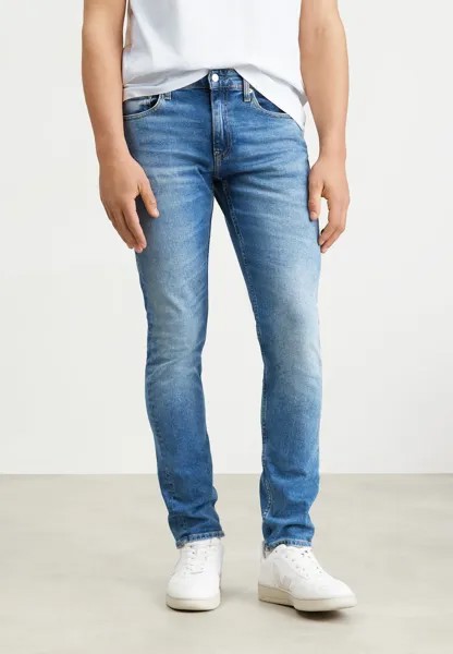 Джинсы приталенного кроя Slim Calvin Klein Jeans, цвет denim medium