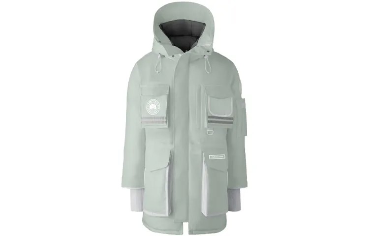 Пуховик унисекс Canada Goose, цвет aqua blue