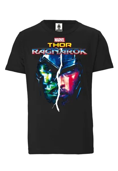 Футболка Logoshirt MARVEL COMICS, черный
