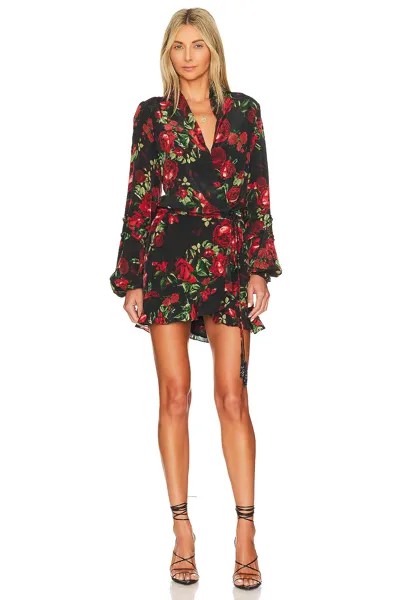 Платье ROCOCO SAND Rosie Crepe Short, черный