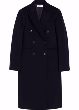 Victoria Beckham двубортное пальто из смесовой шерсти