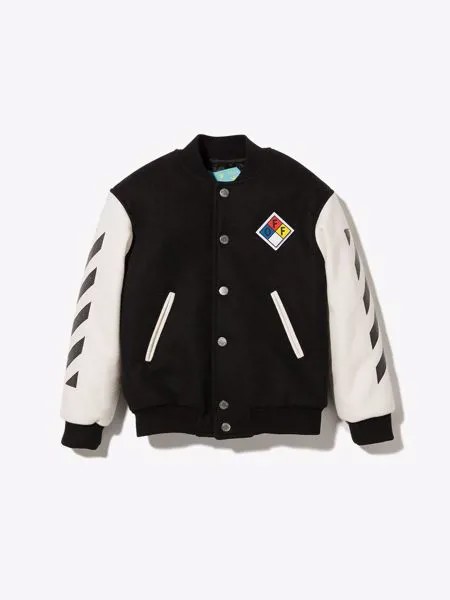 Off-White Kids бомбер с логотипом Arrows