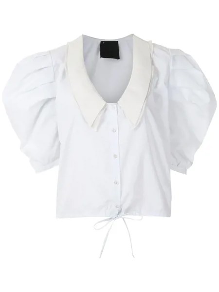 Andrea Bogosian блузка Rule с пышными рукавами