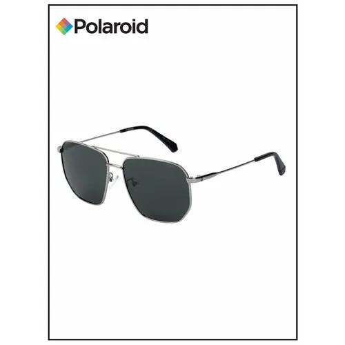 Солнцезащитные очки Polaroid, серый
