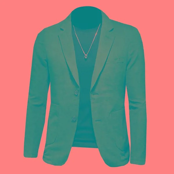 Новинка Осень 2021, качественный Мужской Блейзер, персиковая кожа, повседневный синий, хаки, стильный пиджак