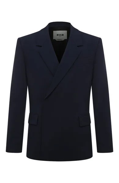 Шерстяной пиджак MSGM