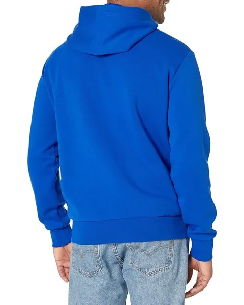 Худи Polo Ralph Lauren Big Pony Logo Double-Knit Hoodie, цвет Pacific Royal