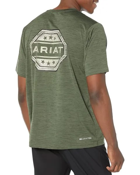 Футболка Ariat Charger Stamp T-Shirt, цвет Kombu Green