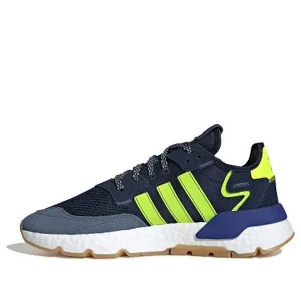Кроссовки ночные джоггеры Adidas, синий