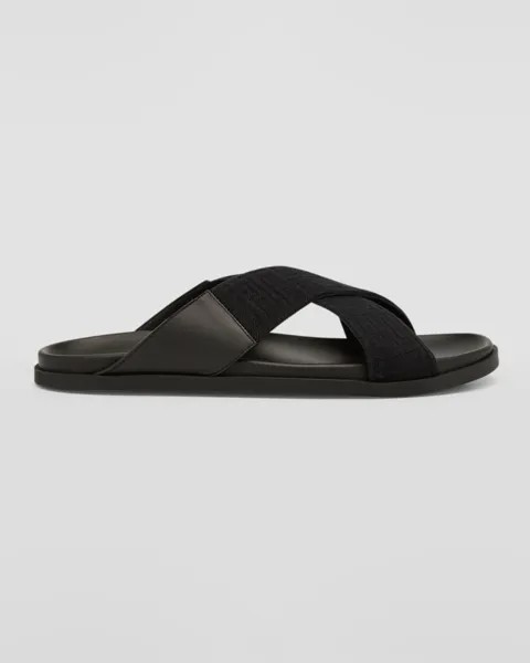 Мужские шлепанцы G Plage Crisscross Slide Givenchy