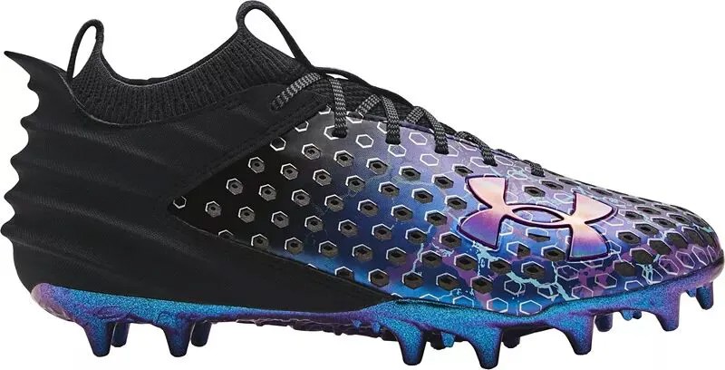 Мужские футбольные бутсы Under Armour Blur Smoke 2.0 Justin Jefferson Vibranium MC, мультиколор