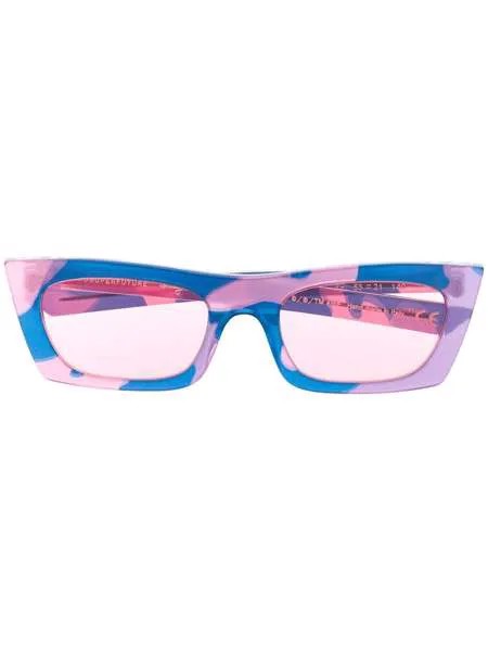 Retrosuperfuture солнцезащитные очки Fred Camouflage
