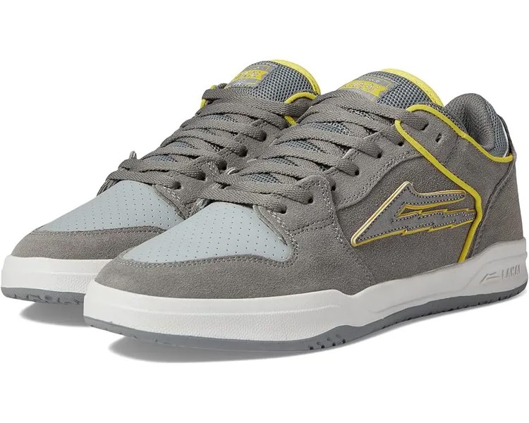 Кроссовки Lakai Telford Low, цвет Grey/Reflective Suede