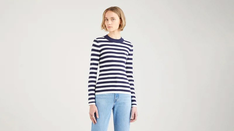 Crew Rib Sweater