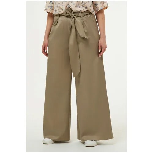 Брюки шаровары Olsi, размер 56, beige
