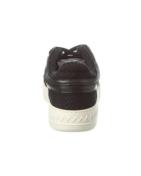 Кожаные кроссовки Missoni Sport, черный