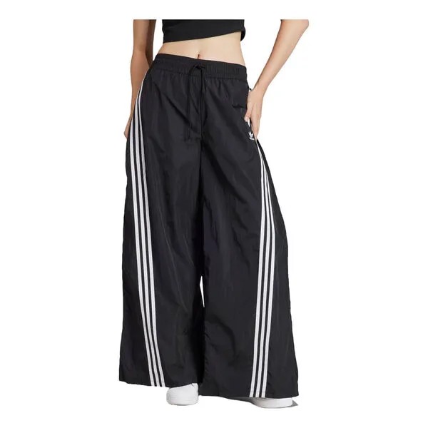 Штаны adilenium mega flered спортивные штаны азиатские размеры Adidas, черный