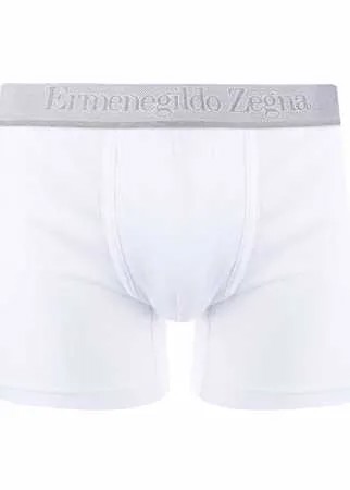 Ermenegildo Zegna боксеры с логотипом на поясе