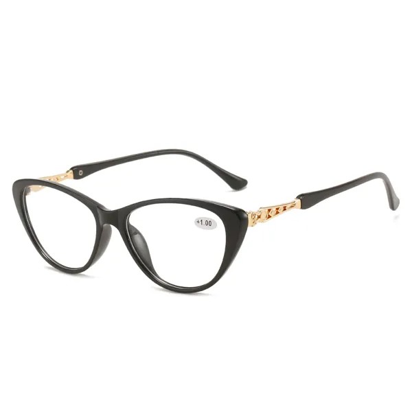 DUBERY Полнокадровые очки для чтения Женский ретро Kitty Глаза Мода Прозрачный цвет Высокой четкости Смола Очки для чтения