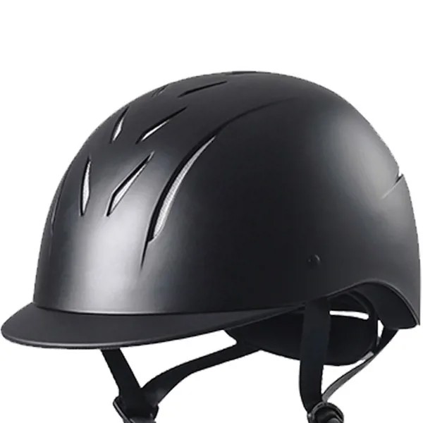 Шлем для верховой езды для мужчин и женщин, защитная Кепка для мужчин и женщин, цвет черный, для верховой езды