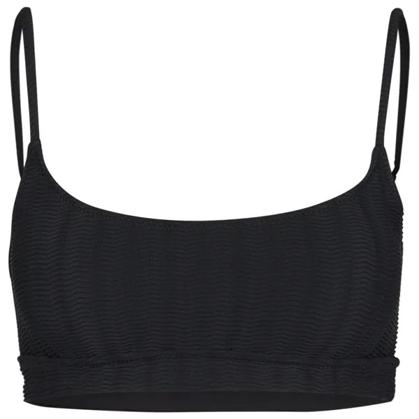 Верх бикини Billabong Women's Coral Gardeners Wave Trip Banded Tank, цвет Black Pebble