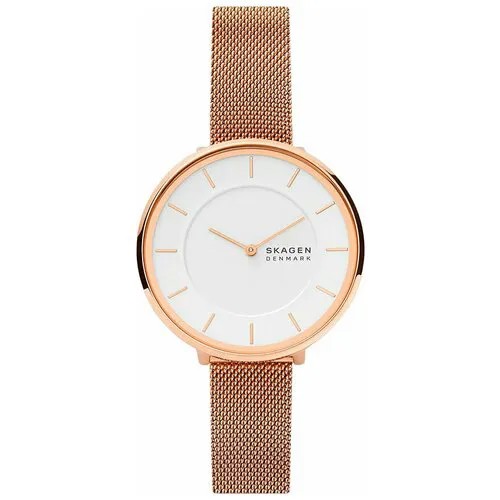 Наручные часы SKAGEN Часы женские Skagen SKW3013, белый, золотой