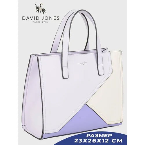 Сумка тоут DAVID JONES, фиолетовый