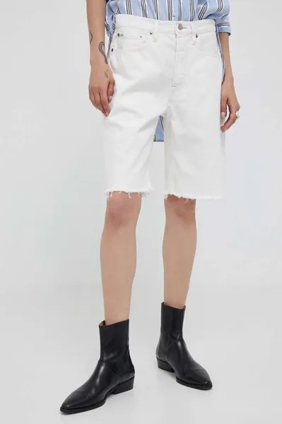 Хлопковые шорты Polo Ralph Lauren, белый