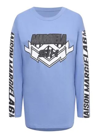 Хлопковый лонгслив Mm6