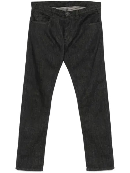 Emporio Armani джинсы прямого кроя, черный