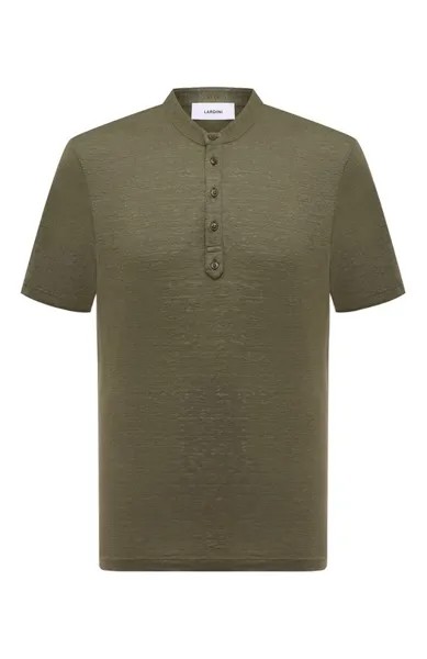 Льняное поло Lardini