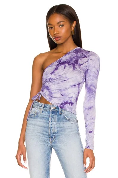 Топ superdown Ember One Shoulder, цвет Purple Tie Dye