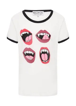 Хлопковая футболка Wildfox