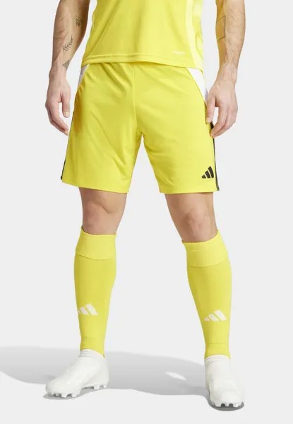 Спортивные шорты TIRO24 SHORT adidas Performance, цвет team yellow/black