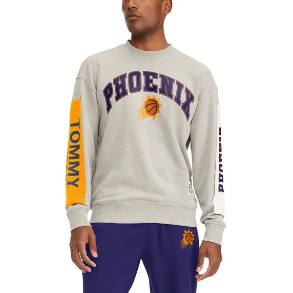 Мужской серый пуловер с нашивкой Tommy Jeans Phoenix Suns James