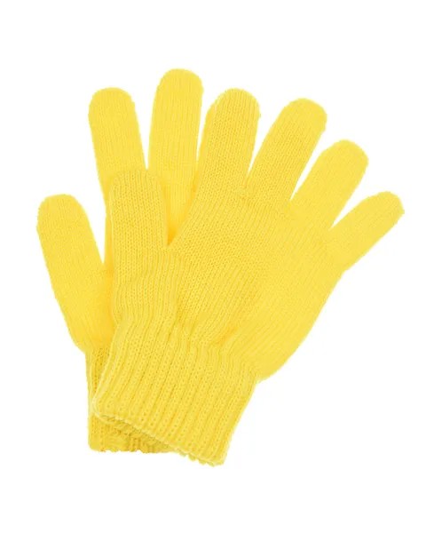 Желтые базовые перчатки Catya детские