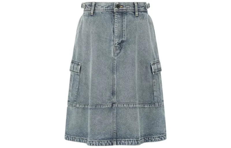 Balenciaga Женское Джинсовое Платье, цвет Blue