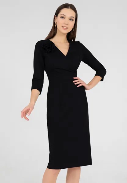 Платье женское Olivegrey Pl000884V(flammy) черное 48 RU