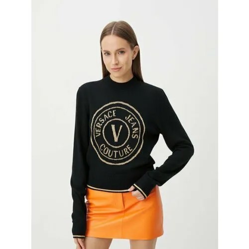 Джемпер Versace Jeans Couture, размер XS, , черный