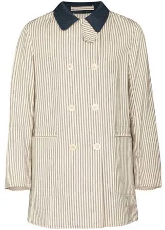 Maison Margiela бушлат в полоску