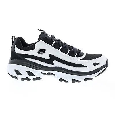 Skechers DLites 4.0 Arch Fit 237310 Мужские белые кроссовки для образа жизни 9