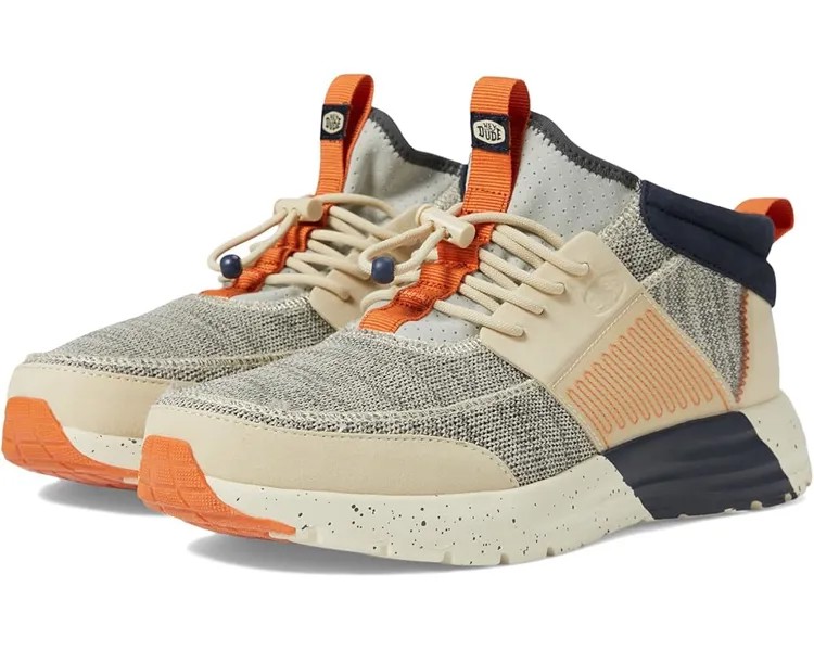 Кроссовки Hey Dude Sirocco Mid Trail, цвет Tan/Blue